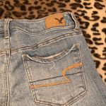 American Eagle JEAN Shorts Women’s Size 6 AE Midi Distressed Raw Hem Shorts Photo 7