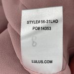 Lulus Groove Thing Cut Out Sleeveless Mini Swing Dress Mauve 56-31LHD NWT Photo 6