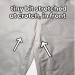 Paige  Skyline Ankle Skinny Jeans White Stretch Denim Size 27 Photo 9