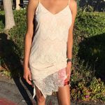 Forever 21 Forever-21 Women's White and Cream Dress Photo 1