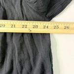 J Jill Black Embroidered Crew Neck Lightweight Cotton Blend Top Blouse Tunic M Size M Photo 4