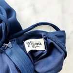 Show Me Your Mumu Godshaw Goddess Gown Crisp Navy Blue NWOT Small *Short Lining Photo 4