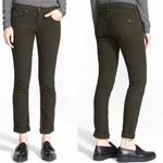 Rag and Bone  Jeans Women 28 Aged Dark Olive‎ Green Skinny Leg Ankle The Dre Pants Photo 1
