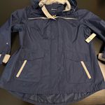 Northcrest Navy Hooded Jacket with Gray Accents NWT Blue Size 2X Photo 0