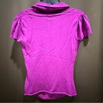 Takeout Magenta Cowl Neck Short Sleeve Top Pink Size XL Photo 1