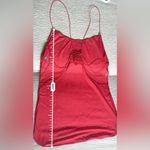 Victoria's Secret  Red Sheer Open Back Sexy Chemise Lingerie Rhinestone Strap XL Photo 5