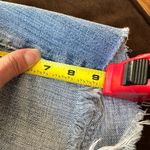 American Eagle Faded Blue Wash Min Shorts Button Closure SZ 4 Photo 8