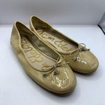 Sam Edelman size 6M Vaneli Women's Salia Bow Ballet Flat Nuded Patent Flats Photo 5