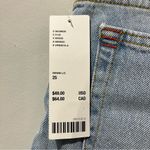 BDG Urban Outfitters Denim Essential Midrise Esse Shorts 25 Blue Wash Cutoff Photo 3