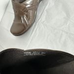 Clarks Bendables Dark Brown Leather Slip On Comfort Mule Clogs Size 6 Photo 4