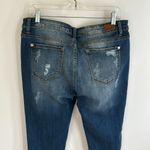 Judy Blue  Skinny Fit Distressed Animal Print Jeans Photo 4