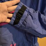 Vintage Mountain Goat Jacket Womens Medium Purple Pink Hooded Anorak Ski Photo 4