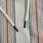 Roxy Terry Cloth Hoodie Womens Medium Kanagroo Pocket Baja Pullover Beach Photo 4