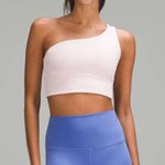 Lululemon  Align Asymmetrical Bra *Light Support, A/B Cup Flush Pink - Size 6 Photo 0