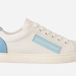 Dolce & Gabbana LOGO TAPE LOW-TOP SNEAKERS NEW W 37.5 Photo 5