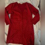 Solitaire  XL faux suede snake print long jacket Photo 2