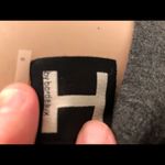 H by Bordeaux  Grey Long Sleeve Vented Top Photo 4