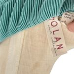 Anthropologie Dolan Lettuce-Hem Buttondown Top Pleated Flare Sleeve Blue Large Photo 8