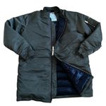 Kith Longline Bomber Jacket Size L Olive Green Size L Photo 6