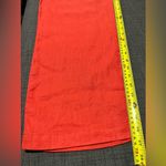 Banana Republic  Easy Linen Pull On Pant New Coral Wide Leg Size M Photo 5
