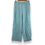 Madewell  Blue Heron‎ Pull-On Straight Leg Cropped Pants Sz 4 NEW Photo 2