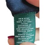 Ralph Lauren Lauren  Cotton Crew Neck Slim Fitting T-Shirt Navy Blue Medium Photo 4