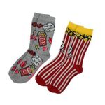 Betsey Johnson Popcorn Long Socks Two Pairs Photo 0