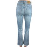 Aritzia Denim Forum Blue Light Wash The Bailey High Rise Crop Flare Jeans Sz 23 Photo 2