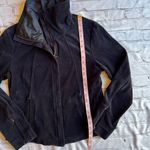 Elie Tahari Velour Blue Track Jacket Medium Full Zip Photo 11