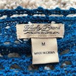 Lucky Brand š crochet knit sapphire blue s⦠Photo 3