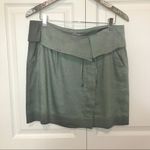 Vince Foldover Waistband cypress mini Skirt Photo 1