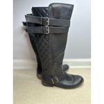 Madden Girl : Black Quilted Tall Boots Photo 3