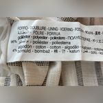 Stradivarius NWT  Linen Look Wrap Detail Rustic Stripe Mini‎ Skort Skirt Large Photo 6