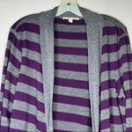 Carolyn Taylor  Striped Cardigan‎ Sweater Photo 2