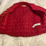 Michael Kors  Vibrant Red Outerwear Vest size M excellent condition length 28” Photo 6