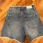 Tinseltown ‎ cut off jean shorts side slit medium wash NWT 0/24 country western Photo 4