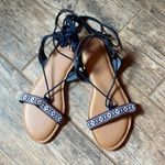Old Navy Lace Up Sandals Size 8 Photo 1