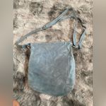 Arcadia Blue Leather Crossbody Bag Photo 2