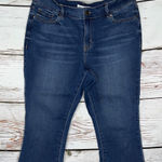 Lane Bryant Sz 14 Blue Denim Flex Magic Signature Fit Mid-Rise Pedal Jean Capris Photo 0