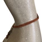 Vintage Pink Coral Beads Silver Floral Ring Pendant Choker Necklace Orange Photo 5