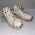 Adidas  Stan Smith Shoes Womens Size 10.5 White Pink Leather Tennis Sneakers Photo 1