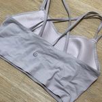 Lululemon Like A Cloud Longline Bra, Light Support B-C Cup Strawberry Milkshake Photo 8