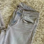 American Eagle Retro AEO Pink-Blue Low Rise Skinny Jeans Photo 6