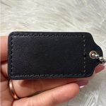 Coach 2”  Black Fob Bag Charm Hang tag Hangtag Photo 1