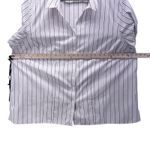Catherines Womens Button Up Top Size 3X Office Career Business Preppy Non Iron White Photo 9