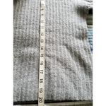 American Apparel Gray Chunky Wool Blend Sweater Cowl Neck Long Sleeve Crop OS Photo 7