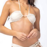 l*space New. L* bone shimmer bikini. XL. Retails $189 Photo 0