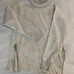 Athleta Pullover Sweater With Zippers On The Sides Photo 0
