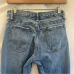 Abercrombie & Fitch The Skinny High Rise Denim Jeans Womens Size 4 Short Raw Hem Photo 3