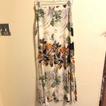 Simplee Apparel Hawaiian Print maxi skirt flower spring M Photo 1